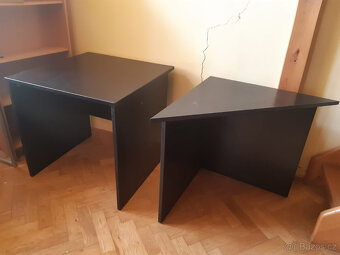 stůl černý dřevěný - 5