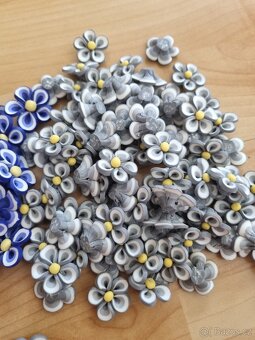 Fimo kytičky - set 130 kusů - 5