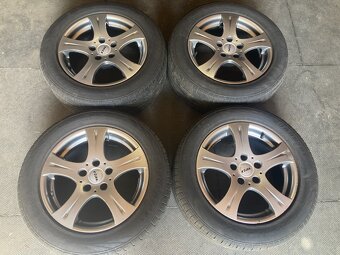 Alu kola MERCEDES E / AUDI A6 16" 5x112 letní 225/55R16 - 5