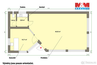 Pronájem komerční plochy, Cheb, ul. U Hilarie - 5