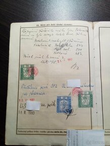 Jawa 500 OHC 02 1958 - technický průkaz TP - 5