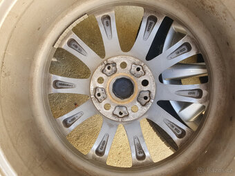 R18 BMW 7 G11,G30 orig.alu a letni pneu Michelin, 245/45 R18 - 5