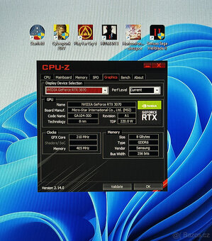 Herně pracovní stroj RTX 3070 / i7 12700 / 32GB DDR4 - 5