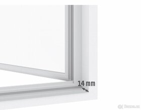 Hliníkový dveřní rám se síťkou proti hmyzu, 1,0 x 2,1 m - 5