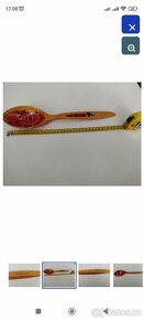 Jako dekorace Ruská dřevěná naběračka s motivem 35,5cm
- 5