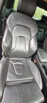 Sline kozene sedacky sedadla audi A5 coupe interier - 5