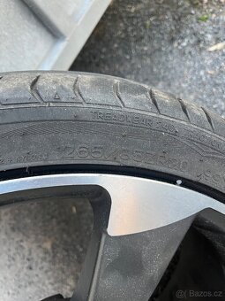 Prodám alu 5x112 R20 Rotor Audi, letní pneu - 5