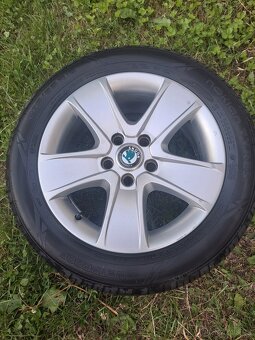 Alu kola 5x112 originál Škoda Octavia II 205/55 R16 - 5