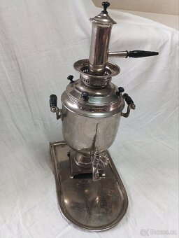 Starý rusky samovar ,kompletní . - 5