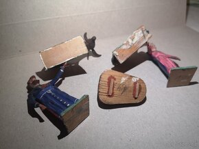 starý kralický betlém - už jen Svatá Rodina+Tři Králové - 5