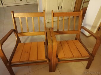 2x křesílka, křesla - 5
