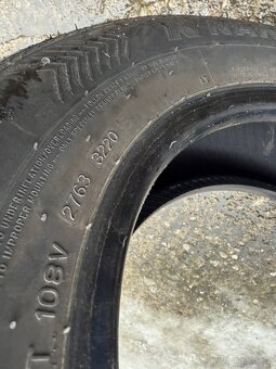 2ks zimní pneu 195/70/15 C - Nankang Snow SL-6 vzorek 8mm - 5