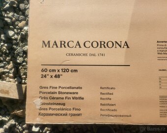 Prodám dlažbu Marca Corona Arkiquartz Arctic 60x120 RT - 5