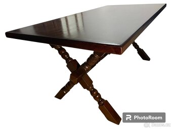 Jídelní stůl velký masivní - 5