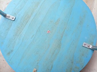 Chromový trubkový stolek - 5