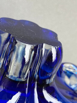 Mísa 25 cm, hutní sklo, Josef Hospodka Chřibská - 5