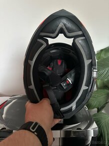 Helma,přilba LS2 FF327 Fluo Orange Challenger Squadron Xxl - 5