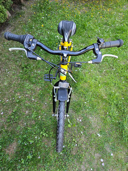 20" žluté dětské horské hliníkové kolo CONDOR, rám 10" - 5