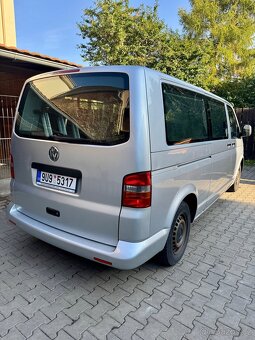 VW Transporter T5 Long 1.9 TDI – 9 míst, NOVÁ STK, DPH - 5