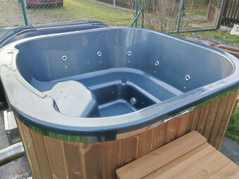 Koupací sud (ThermoWood - full set) hranatý - 5