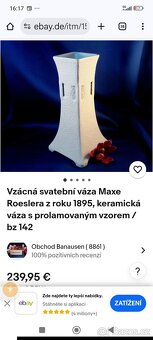 Váza ,MARK ROESLER RODACH. - 5