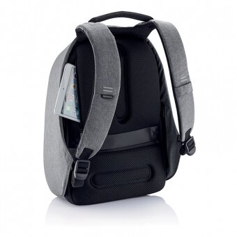 bezpečnostní batoh Bobby Hero Regular 15,6 XD Design šedý - 5