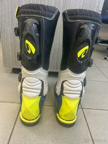 111. Moto boty FORMA TERRAIN TX modro/bílo/fluo žluté 46 - 5