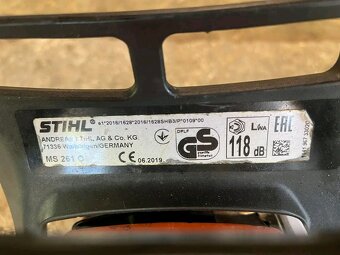 Prodám Stihl MS 261 - 5