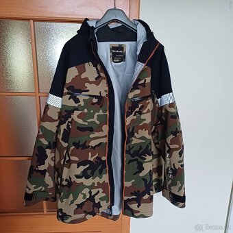 Simms CX Jacket Woodland Camo Velikost XXL - 5