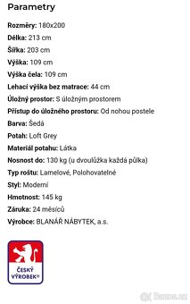 Postel 180x200 - 5