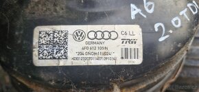 Posilovac brzd hlavni brzdovy valec audi A6 4F - 5