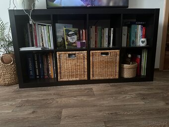 Komoda Malm +noční stolek+knihovna Kallax - 5