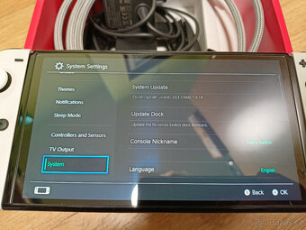 Nintendo Switch Oled + 512Gb karta - 5