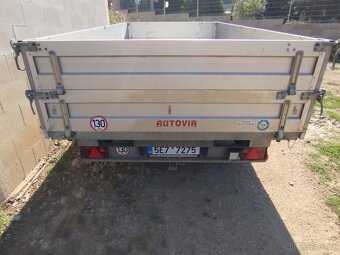 AGADOS PORTHOS B2 Třístranný sklápěcí přívěs sklápěč sklopka - 5