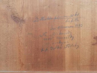 Malovaná skříň z 19. století - 5