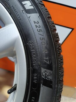 Alutec, 7,5x17'', 5x112, ET28 zimní pneu 225/50R17 - 5