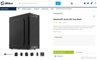 Skříň SilentiumPC Armis AR1 | ATX | čtečka SD | 2x USB 3.0 - 5