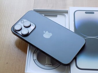  APPLE iPhone 14 Pro 128GB Space Black - ZÁRUKA - TOP STAV - 5