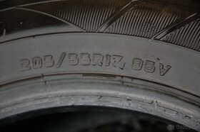 Celoroční 205/55R17 FALKEN, 4ks, vzorek 3x6,5mm a 1x7mm - 5