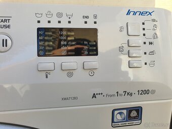 7kg A+++ pračka Indesit, 1200ot, display, DOVOZ - 5