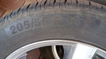 Komplet kola + rezerva 205/55 R16 - 5
