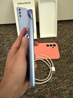 Samsung Galaxy A54 5G 128gb violet. TOP stav, zaruka, obal. - 5