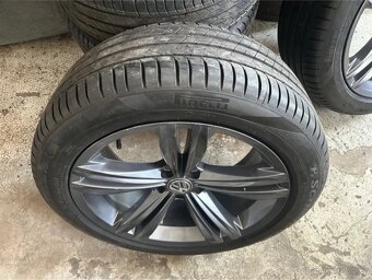 Tiguan II 5N 19” letní alu kola, nové pneu, originál - 5