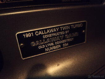 1991 Callaway Twin Turbo - 500ps - orig.26Tkm Perf.orig.stav - 5