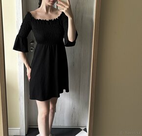 Dámské černé šaty River Island S - 5