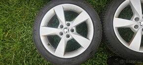 ALU kola na zimní pneu 215/45/R16 5x100 ET46 - 5