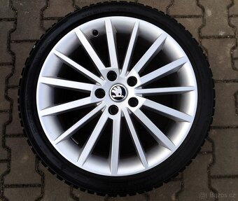 Alu kola originál Škoda Octavia III, RS 5x112 R18 Turini - 5