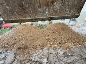 Suť betonová, cihelná , žlutozem a ornice - 5
