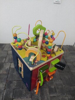 Interaktivní dřevěná kostka - 5