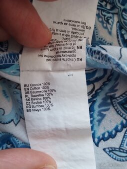 Letní maxi šaty na ramínka Oodji vel. L-XL - 5